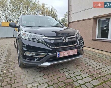 Черный Хонда СРВ, объемом двигателя 1.6 л и пробегом 281 тыс. км за 16300 $, фото 1 на Automoto.ua