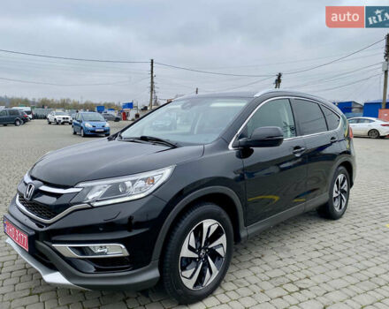 Черный Хонда СРВ, объемом двигателя 1.6 л и пробегом 220 тыс. км за 19700 $, фото 2 на Automoto.ua