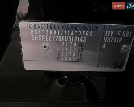 Чорний Хонда СРВ, об'ємом двигуна 1.6 л та пробігом 204 тис. км за 19000 $, фото 65 на Automoto.ua