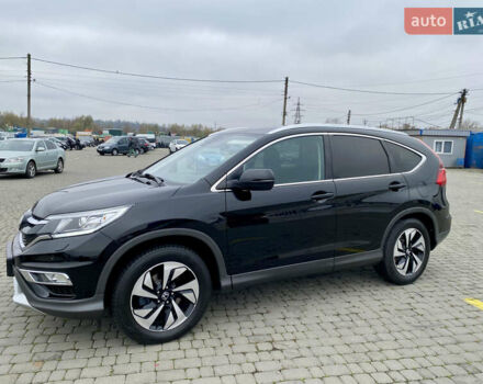 Черный Хонда СРВ, объемом двигателя 1.6 л и пробегом 220 тыс. км за 19700 $, фото 3 на Automoto.ua