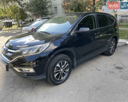 Черный Хонда СРВ, объемом двигателя 2.36 л и пробегом 120 тыс. км за 17500 $, фото 1 на Automoto.ua