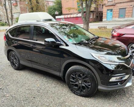 Черный Хонда СРВ, объемом двигателя 1.6 л и пробегом 155 тыс. км за 21900 $, фото 4 на Automoto.ua