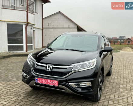 Черный Хонда СРВ, объемом двигателя 2.4 л и пробегом 175 тыс. км за 15950 $, фото 2 на Automoto.ua