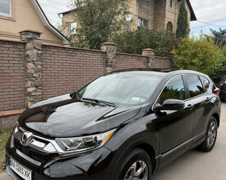 Черный Хонда СРВ, объемом двигателя 1.5 л и пробегом 142 тыс. км за 20100 $, фото 1 на Automoto.ua