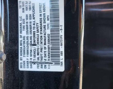 Черный Хонда СРВ, объемом двигателя 1.5 л и пробегом 82 тыс. км за 9500 $, фото 12 на Automoto.ua