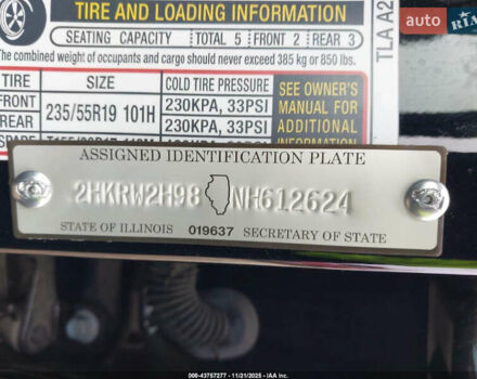 Чорний Хонда СРВ, об'ємом двигуна 1.5 л та пробігом 54 тис. км за 10000 $, фото 9 на Automoto.ua