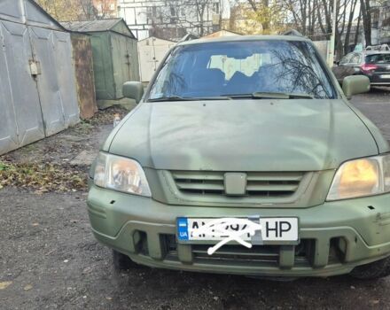 Черный Хонда СРВ, объемом двигателя 2 л и пробегом 386 тыс. км за 4200 $, фото 1 на Automoto.ua