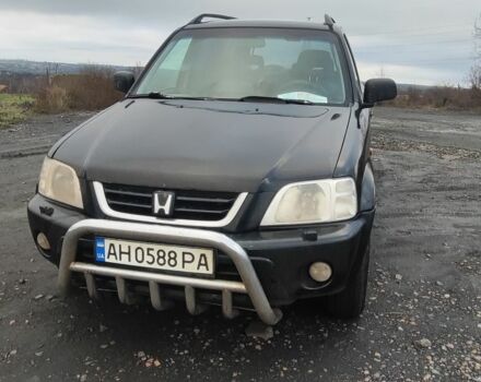 Черный Хонда СРВ, объемом двигателя 2 л и пробегом 450 тыс. км за 4100 $, фото 1 на Automoto.ua