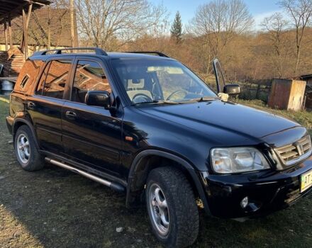 Черный Хонда СРВ, объемом двигателя 2 л и пробегом 220 тыс. км за 5100 $, фото 1 на Automoto.ua