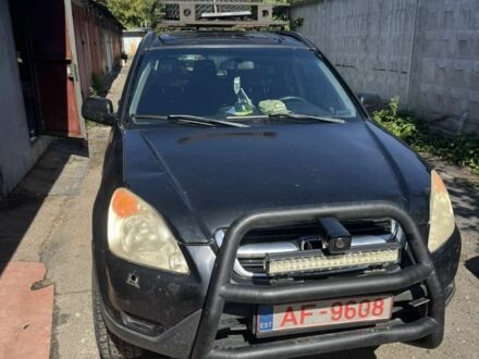 Чорний Хонда СРВ, об'ємом двигуна 2 л та пробігом 343 тис. км за 4000 $, фото 1 на Automoto.ua