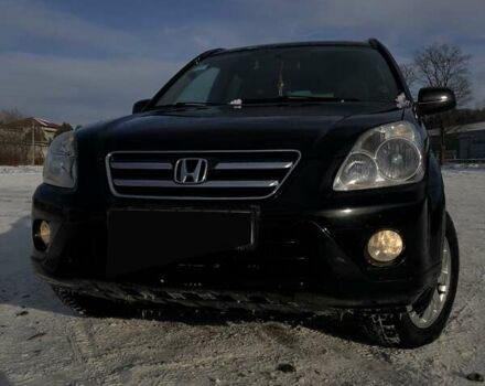 Черный Хонда СРВ, объемом двигателя 2.2 л и пробегом 213 тыс. км за 8150 $, фото 1 на Automoto.ua