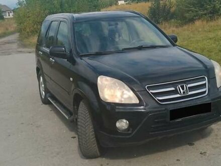 Черный Хонда СРВ, объемом двигателя 2.2 л и пробегом 302 тыс. км за 3700 $, фото 1 на Automoto.ua