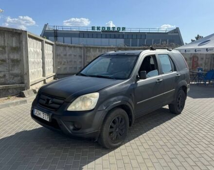 Черный Хонда СРВ, объемом двигателя 2.2 л и пробегом 210 тыс. км за 2850 $, фото 1 на Automoto.ua