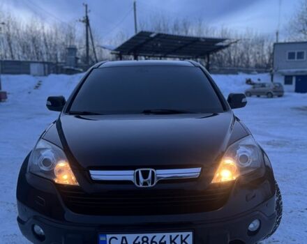 Черный Хонда СРВ, объемом двигателя 2.2 л и пробегом 220 тыс. км за 9600 $, фото 1 на Automoto.ua