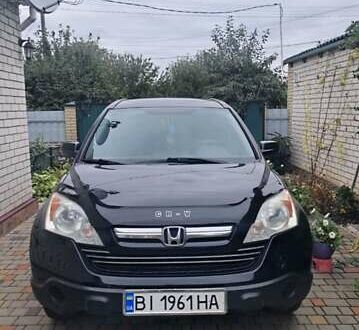 Черный Хонда СРВ, объемом двигателя 2.4 л и пробегом 370 тыс. км за 10000 $, фото 1 на Automoto.ua