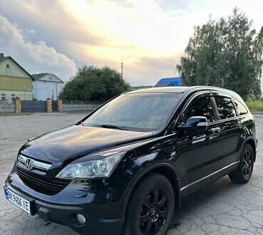 Черный Хонда СРВ, объемом двигателя 2.2 л и пробегом 256 тыс. км за 9700 $, фото 1 на Automoto.ua