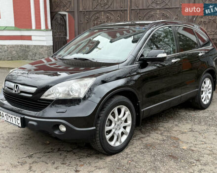 Черный Хонда СРВ, объемом двигателя 2 л и пробегом 214 тыс. км за 11300 $, фото 1 на Automoto.ua