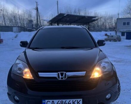 Чорний Хонда СРВ, об'ємом двигуна 2.2 л та пробігом 220 тис. км за 9600 $, фото 1 на Automoto.ua