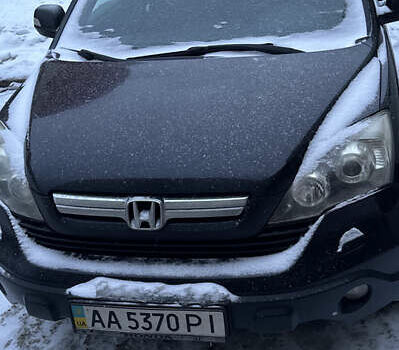 Черный Хонда СРВ, объемом двигателя 2 л и пробегом 250 тыс. км за 11000 $, фото 1 на Automoto.ua