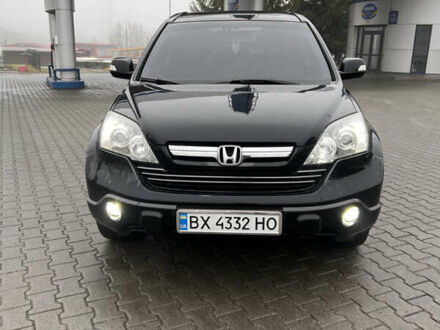 Черный Хонда СРВ, объемом двигателя 2.35 л и пробегом 230 тыс. км за 10400 $, фото 1 на Automoto.ua