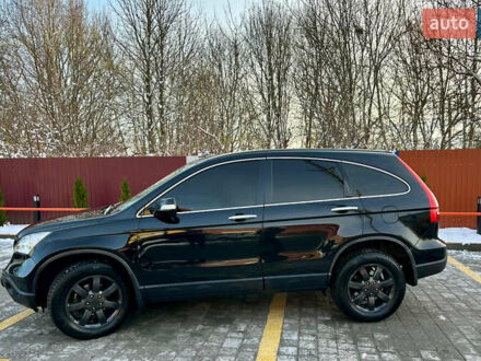 Черный Хонда СРВ, объемом двигателя 2.4 л и пробегом 203 тыс. км за 10400 $, фото 1 на Automoto.ua