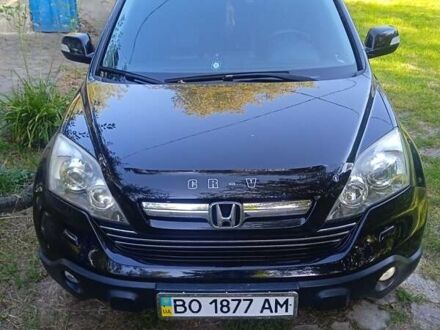 Черный Хонда СРВ, объемом двигателя 2.35 л и пробегом 145 тыс. км за 10300 $, фото 1 на Automoto.ua