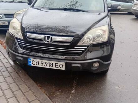 Черный Хонда СРВ, объемом двигателя 2.35 л и пробегом 242 тыс. км за 10500 $, фото 1 на Automoto.ua