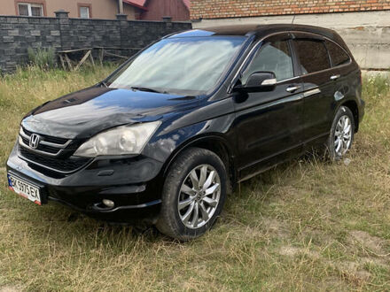 Черный Хонда СРВ, объемом двигателя 2.2 л и пробегом 301 тыс. км за 11000 $, фото 1 на Automoto.ua