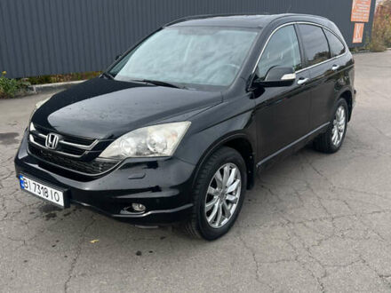 Черный Хонда СРВ, объемом двигателя 2.4 л и пробегом 219 тыс. км за 13300 $, фото 1 на Automoto.ua