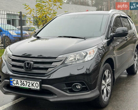 Черный Хонда СРВ, объемом двигателя 2 л и пробегом 163 тыс. км за 14999 $, фото 1 на Automoto.ua