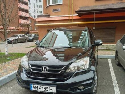 Черный Хонда СРВ, объемом двигателя 2.2 л и пробегом 170 тыс. км за 14000 $, фото 1 на Automoto.ua