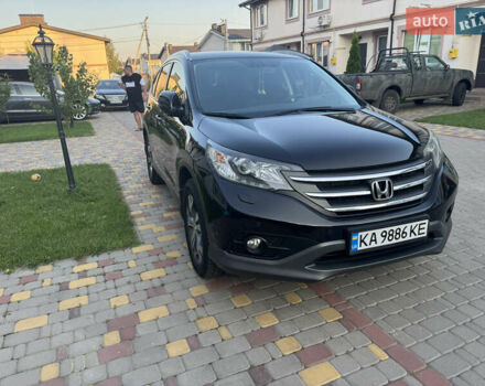 Черный Хонда СРВ, объемом двигателя 2 л и пробегом 165 тыс. км за 17500 $, фото 1 на Automoto.ua