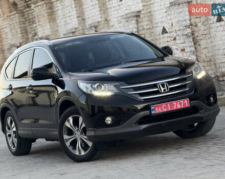 Черный Хонда СРВ, объемом двигателя 2.2 л и пробегом 265 тыс. км за 18550 $, фото 1 на Automoto.ua