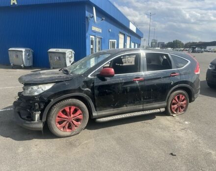 Черный Хонда СРВ, объемом двигателя 2.2 л и пробегом 150 тыс. км за 3000 $, фото 1 на Automoto.ua