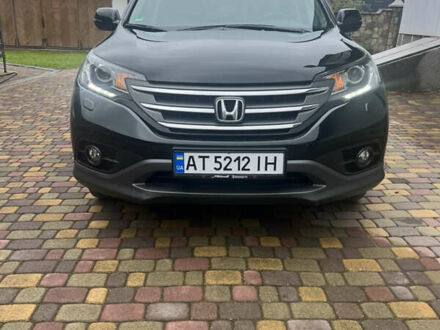 Черный Хонда СРВ, объемом двигателя 2.2 л и пробегом 225 тыс. км за 18000 $, фото 1 на Automoto.ua