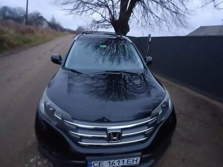 Черный Хонда СРВ, объемом двигателя 2.2 л и пробегом 204 тыс. км за 17600 $, фото 1 на Automoto.ua