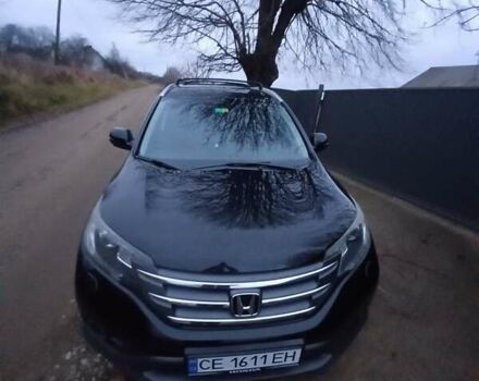 Черный Хонда СРВ, объемом двигателя 2.2 л и пробегом 204 тыс. км за 17600 $, фото 1 на Automoto.ua