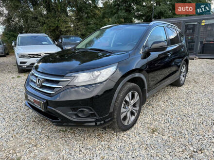 Черный Хонда СРВ, объемом двигателя 1.6 л и пробегом 230 тыс. км за 14250 $, фото 1 на Automoto.ua