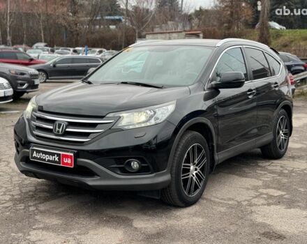 Черный Хонда СРВ, объемом двигателя 2.2 л и пробегом 163 тыс. км за 19940 $, фото 1 на Automoto.ua