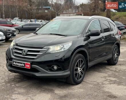 Черный Хонда СРВ, объемом двигателя 2.2 л и пробегом 163 тыс. км за 19940 $, фото 1 на Automoto.ua