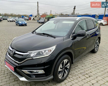 Черный Хонда СРВ, объемом двигателя 1.6 л и пробегом 220 тыс. км за 19700 $, фото 1 на Automoto.ua