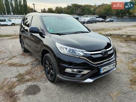 Черный Хонда СРВ, объемом двигателя 1.6 л и пробегом 155 тыс. км за 21900 $, фото 1 на Automoto.ua