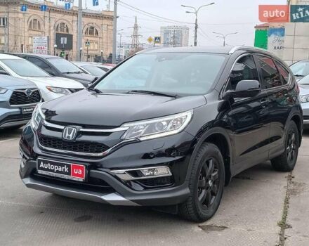 Черный Хонда СРВ, объемом двигателя 1.6 л и пробегом 155 тыс. км за 21490 $, фото 1 на Automoto.ua