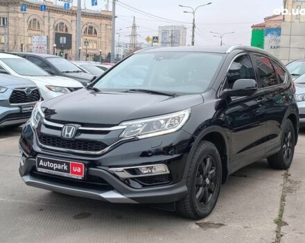 Черный Хонда СРВ, объемом двигателя 1.6 л и пробегом 155 тыс. км за 21490 $, фото 1 на Automoto.ua