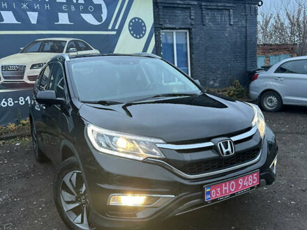 Чорний Хонда СРВ, об'ємом двигуна 2.4 л та пробігом 175 тис. км за 18500 $, фото 1 на Automoto.ua