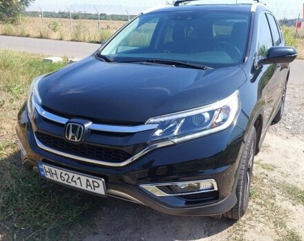 Черный Хонда СРВ, объемом двигателя 2.4 л и пробегом 165 тыс. км за 16600 $, фото 1 на Automoto.ua