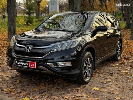 Чорний Хонда СРВ, об'ємом двигуна 2.4 л та пробігом 122 тис. км за 16990 $, фото 1 на Automoto.ua