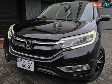 Черный Хонда СРВ, объемом двигателя 2.4 л и пробегом 111 тыс. км за 14599 $, фото 1 на Automoto.ua