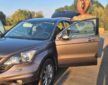 Коричневый Хонда СРВ, объемом двигателя 2.2 л и пробегом 230 тыс. км за 13200 $, фото 1 на Automoto.ua