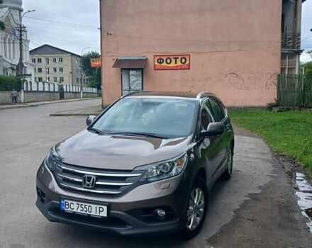 Коричневый Хонда СРВ, объемом двигателя 2.2 л и пробегом 136 тыс. км за 16500 $, фото 4 на Automoto.ua